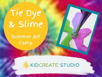 Tie Dye & Slime Summer Art Camp (6-12 years)